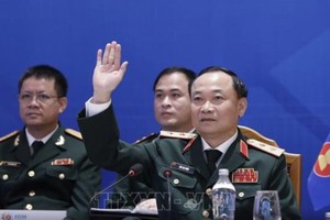 Trung tướng Thái Đại Ngọc. Ảnh: TTX.