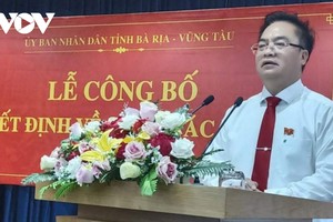 Ông Hoàng Vũ Thảnh được giao quyền chủ tịch UBND TP Vũng Tàu.