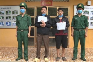 Các đối tượng Quang Văn Đài và Nông Văn Tháy.