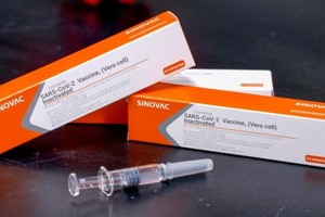 Vaccine Sinovac của Trung Quốc. Ảnh: ABC.
