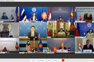 Diễn đàn ASEAN-Nhật Bản lần thứ 35 tổ chức theo hình thức trực tuyến.