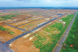 Toàn cảnh Khu tái định cư Sân bay Long Thành.