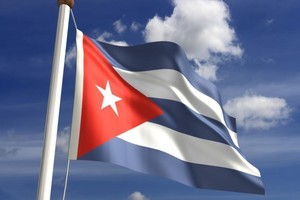 Cờ Cuba. Ảnh: CCE.