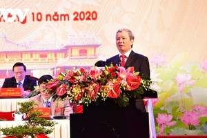 Ông Lê Trường Lưu tái đắc cử Bí thư Tỉnh ủy Thừa Thiên Huế, nhiệm kỳ 2020-2025.