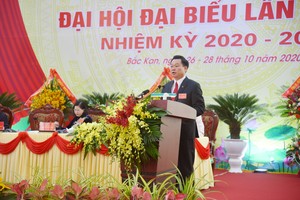 Tân Bí thư Tỉnh ủy Bắc Kạn Hoàng Duy Chinh. Ảnh: Báo Bắc Kạn.