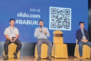 Các diễn giả chia sẻ tại Hội thảo Khởi nghiệp ngành F&B - Xu hướng chuyển dịch mô hình kinh doanh và đầu tư, tại TP.HCM.