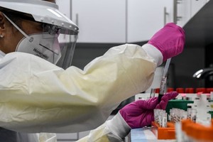 Một phòng nghiên cứu vắc xin Covid-19 tại Mỹ. (Ảnh: AFP).