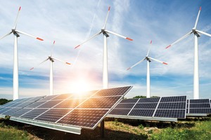 Năng lượng tái tạo là một phần của xu hướng sử dụng năng lượng sạch trên toàn cầu. Ảnh: Shutterstock.