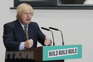 Thủ tướng Anh Boris Johnson. (Ảnh: THX/TTXVN).