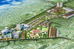 Phối cảnh tổng thể dự án Khu Biệt thự Ngọc Tước 2.