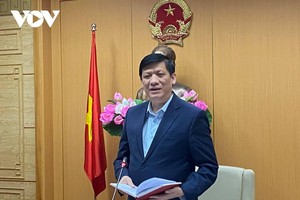 Bộ trưởng Y tế Nguyễn Thanh Long phát biểu tại Hội nghị.