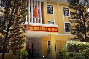 TAND quận 9 sẽ được giải thể. 5 tòa chuyên trách sẽ được thành lập tại Thủ Đức.