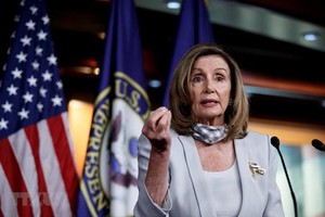 Chủ tịch Hạ viện Mỹ Nancy Pelosi. (Ảnh: THX/TTXVN).