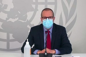 Ông Hans Henri P. Klug phát biểu ngày 7/1. Nguồn: Reuters.