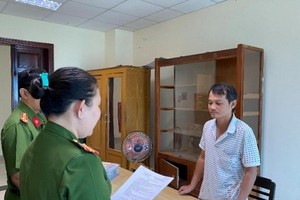 Cơ quan Cảnh sát điều tra Công an thành phố quyết định khởi tố vụ án, khởi tố bị can và bắt tạm giam Lê Vy Mạnh Tiến.