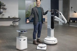 Các mẫu robot của Samsung tại CES 2021. (Ảnh: SmartLife).