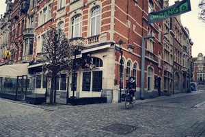 Một góc phố trung tâm thành phố Louvain, Vương quốc Bỉ. (Ảnh: Đức Hùng/TTXVN).