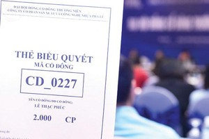 Các doanh nghiệp đại chúng cần đưa nội dung sửa đổi điều lệ vào chương trình đại hội đồng cổ đông thường niên 2021.