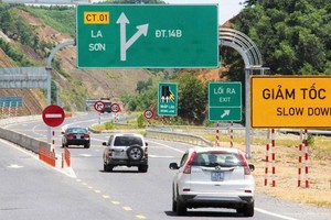 Tuyến La Sơn - Hòa Liên (thuộc Dự án cao tốc La Sơn - Túy Loan) về cơ bản đã hoàn thành, với các hạng mục đã được đầu tư hoàn chỉnh (ảnh minh họa).