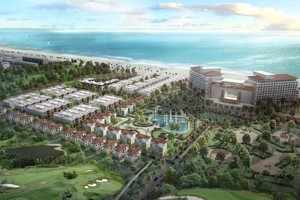 Phối cảnh dự án FLC Quảng Bình.