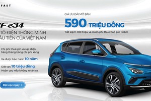 Vinfast VF e34: Xe ô tô điện đầu tiên của Việt Nam được mở bán với giá ưu đãi 590 triệu đồng