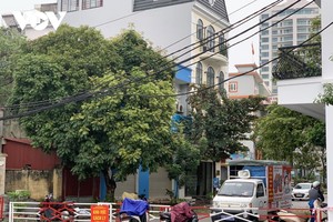 Khu phong tỏa tại phường Đằng Giang (quận Ngô Quyền), một trong 6 địa điểm thực hiện cách ly, phong tỏa tại Hải Phòng.