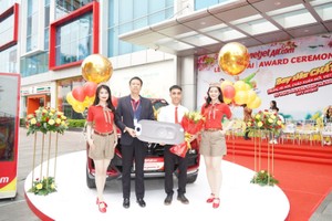 Bay chất cùng Vietjet, khách hàng nhận giải chung cuộc xe hơi 1,5 tỷ đồng