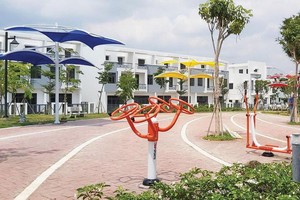 Năm 2020, LDG chỉ hoàn thành vỏn vẹn 1,8% kế hoạch lợi nhuận (Trong ảnh: Phối cảnh một góc dự án Viva Park).