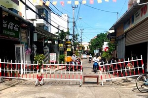 Hội An đang phong tỏa khu vực có bệnh nhân dương tính với SARS-CoV-2. (Ảnh minh họa).