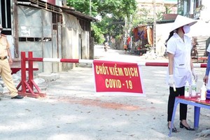 Vĩnh Phúc lập 9 chốt kiểm soát Covid-19 tại các tuyến đường trọng yếu vào tỉnh