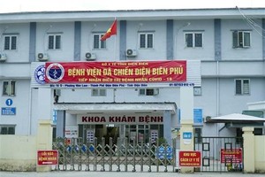 Bệnh viện dã chiến Điện Biên Phủ. (Ảnh: Xuân Tư/TTXVN).