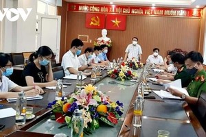 Cuộc họp đã thống nhất phương án giãn cách xã hội toàn huyện Diễn Châu theo chỉ thị 15 của Thủ tướng Chính phủ.