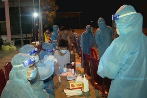 Test Covid-19 tại Nghệ An.