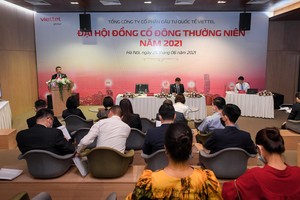 ĐHCĐ Viettel Global diễn ra sáng 25/6 đã diễn ra thành công với mục tiêu lợi nhuận có thể tương đương năm 2020 dù tình hình dịch bệnh tại các nước vẫn diễn biến phức tạp, kinh tế khó khăn.