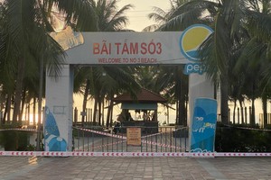 Đà Nẵng dừng tắm biển và các hoạt động thể thao.