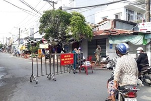 Bạc Liêu đảm bảo thực hiện giãn cách xã hội hiệu quả, nghiêm chỉnh, an toàn. (Ảnh: Nhật Bình/TTXVN).