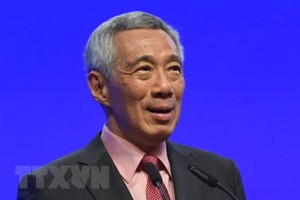 Thủ tướng Singapore Lý Hiển Long. (Ảnh: AFP/TTXVN).