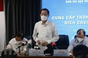 Ông Phan Văn Mãi, Chủ tịch UBND Thành phố Hồ Chí Minh, Trưởng Ban chỉ đạo phòng, chống dịch COVID-19 Thành phố, (Ảnh: Thành Chung/TTXVN).