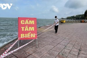 Tỉnh Bà Rịa - Vũng Tàu vẫn chưa cho người dân tắm biển.