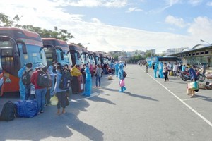 Sóc Trăng tổ chức đón công dân về quê đợt 1.