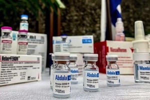 Vaccine Abdala ngừa COVID-19 của Cuba. (Ảnh: AFP/TTXVN).