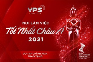 VPS được vinh danh với giải thưởng "Nơi làm việc tốt nhất châu Á” từ tạp chí uy tín hàng đầu HR Asia.