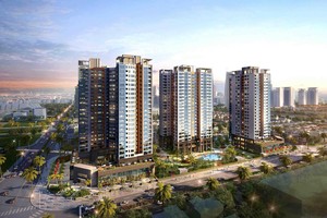 Khu đô thị Starlake Tây Hồ Tây do Phục Hưng Holdings thi công.