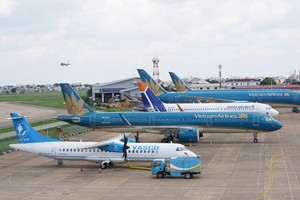 Vietnam Airlines Group khôi phục gần như hoàn toàn mạng bay nội địa sau ngày 20/10. (Ảnh: CTV/Vietnam+).
