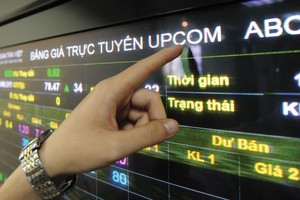 Đa số chứng khoán trên UPCoM có tỷ lệ cổ phiếu “trôi nổi” thấp, nên “nhà tạo lập” dễ đẩy giá tăng cao