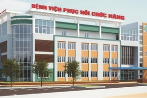 Bệnh viện Phục hồi chức năng Đà Nẵng được xây mới nên quy mô hiện đại.