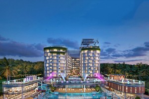 Phối cảnh tổng thể dự án Long Beach Resort Phú Quốc.