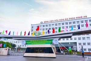 Bệnh viện Hữu nghị đa khoa Nghệ An. (Nguồn: Báo Nghệ An).