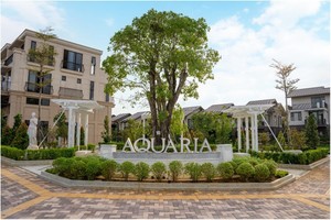 Phân khu Aquaria nằm trong “thành phố bên sông” Waterpoint đã được bàn giao cho khách hàng.