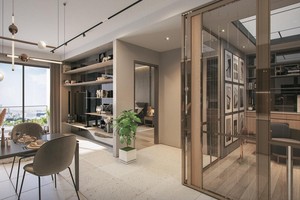 Không gian sống tràn ngập ánh sáng tự nhiên tại The Gemini.